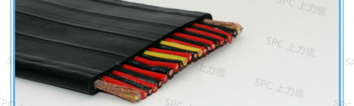SPCLIGHTING-FLAT-YP舞臺升降燈光用聚氨酯扁平帶狀電纜
